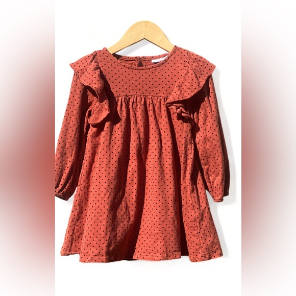 Zara Other - Zara Kids Polkadots Ruffle Dress